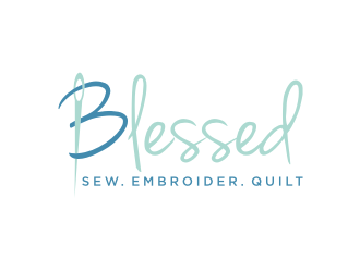 Blessed logo design by nurul_rizkon