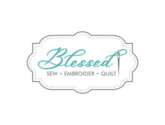 Blessed logo design by rezadesign