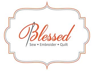 Blessed logo design by ManishKoli
