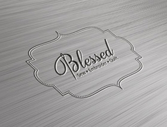 Blessed logo design by ManishKoli