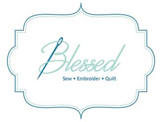 Blessed logo design by ManishKoli