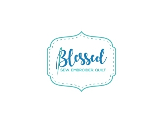 Blessed logo design by dibyo