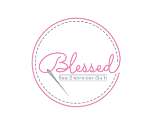 Blessed logo design by bluespix