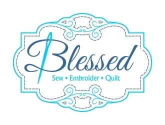 Blessed logo design by onetm