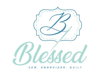Blessed logo design by Suvendu