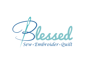 Blessed logo design by coco