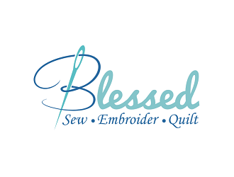 Blessed logo design by coco