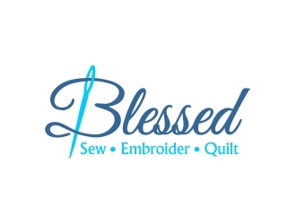 Blessed logo design by onetm