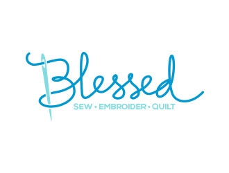 Blessed logo design by duahari
