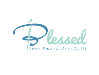 Blessed logo design by nurul_rizkon