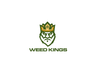 Weed Kings logo design by dewipadi