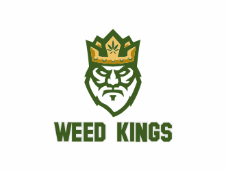 Weed Kings logo design by hopee