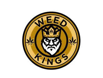 Weed Kings logo design by evdesign
