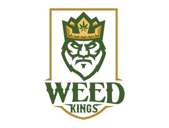 Weed Kings logo design by Suvendu