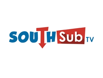 South Sub TV logo design by MAXR