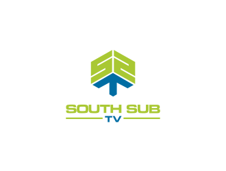 South Sub TV logo design by coco