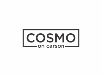 COSMO on Carson logo design by hopee