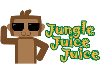 Jungle Juice Juice logo design by XolBurn