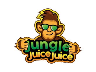 Jungle Juice Juice logo design by Alex7390
