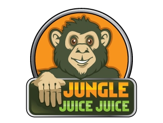 Jungle Juice Juice logo design by Suvendu