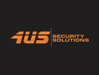 AUS security solutions  logo design by Lut5