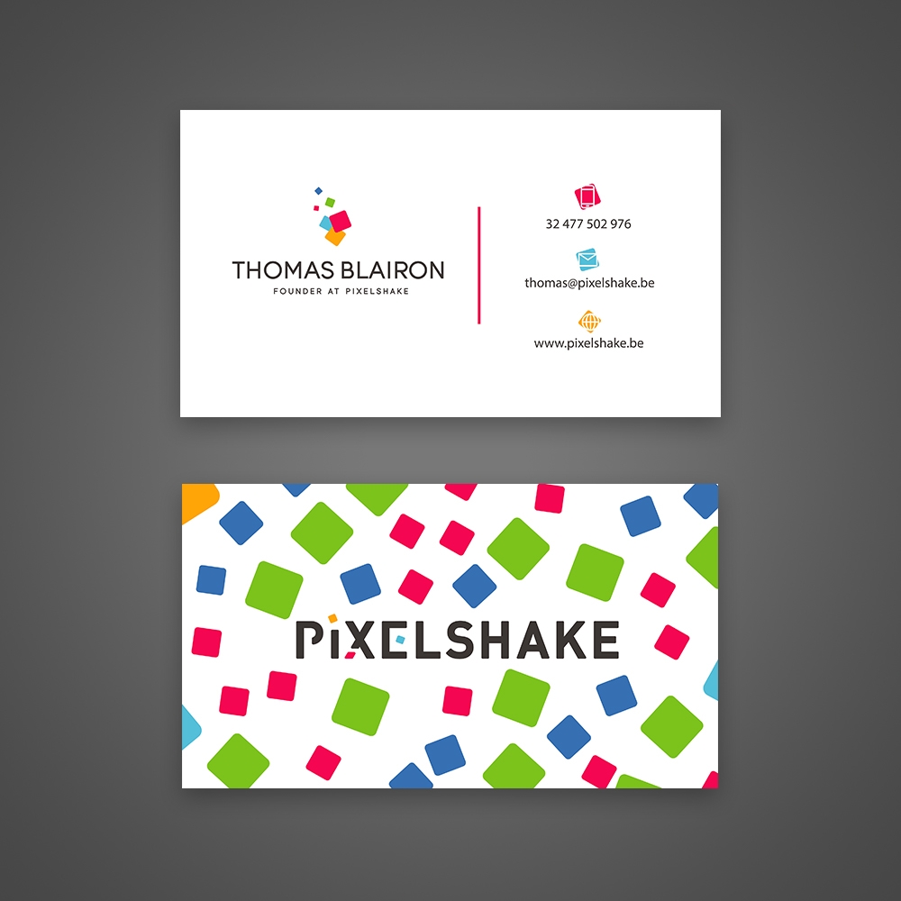 Pixelshake logo design by _Hugo_