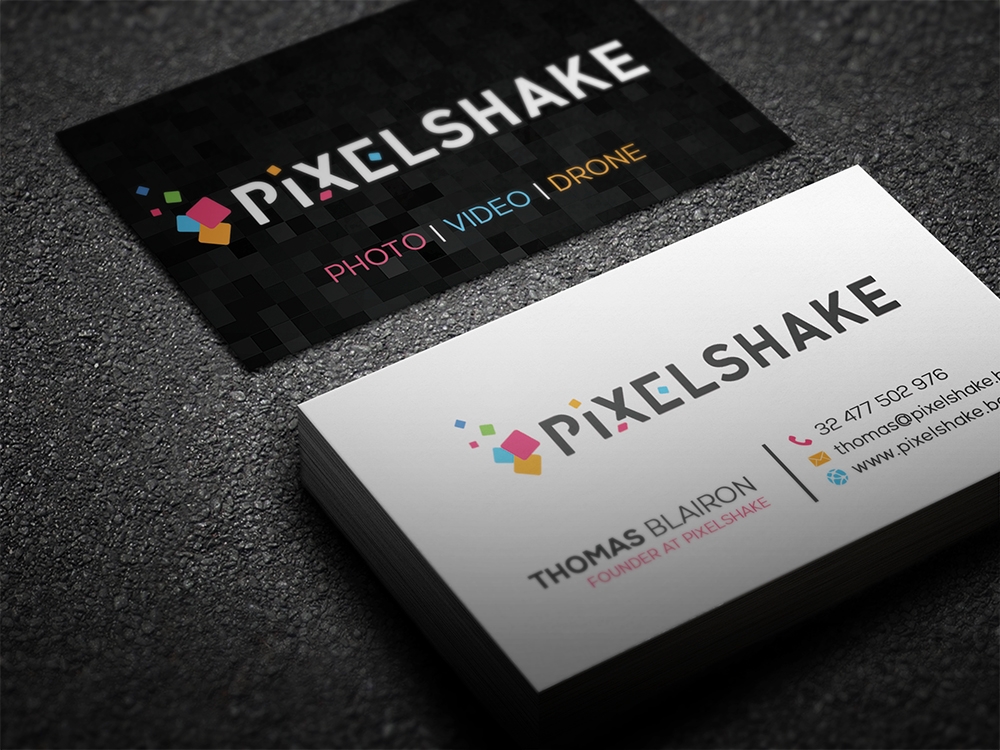 Pixelshake logo design by aamir