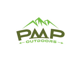 PMP Outdoors logo design by Andri