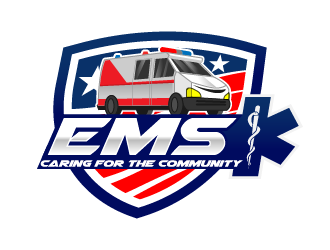 EMS: Caring For The Community logo design by reight