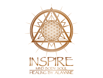 Inspire  Mind Body Soul   Healing by Alaynne logo design by fastsev