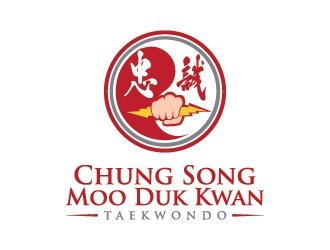 CHUNG SON MOO DUK KWAN logo design by Lovoos
