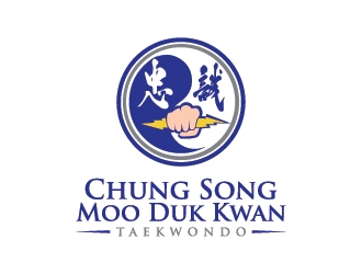 CHUNG SON MOO DUK KWAN logo design by Lovoos