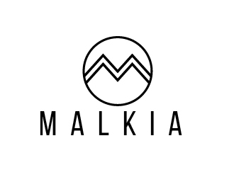 Malkia logo design by eyeglass
