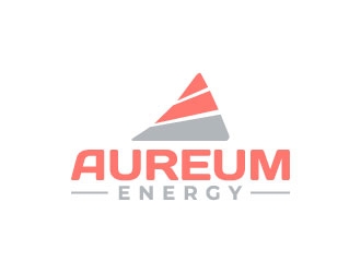AUREUM ENERGY logo design by pixalrahul