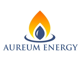AUREUM ENERGY logo design by ElonStark
