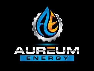 AUREUM ENERGY logo design by REDCROW