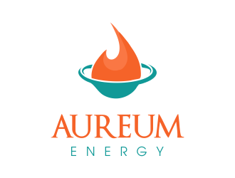 AUREUM ENERGY logo design by JessicaLopes