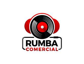 Rumba Comercial logo design by shadowfax