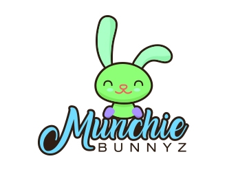 Munchie Bunnyz logo design by fawadyk