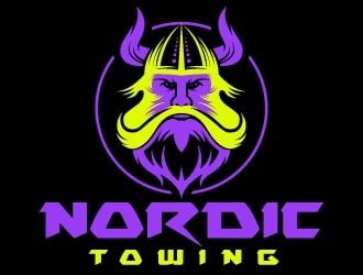 Nordic Towing logo design by sanu