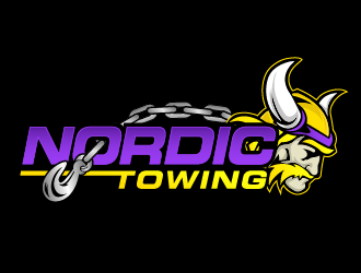 Nordic Towing logo design by THOR_