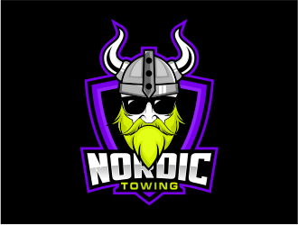 Nordic Towing logo design by evdesign