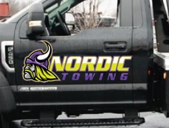 Nordic Towing logo design by shere