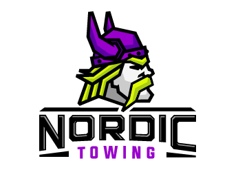 Nordic Towing logo design by SOLARFLARE