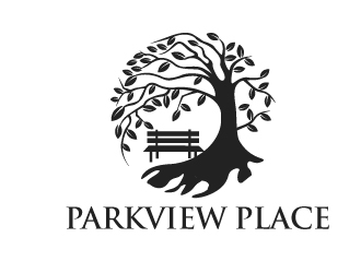 PARKVIEW PLACE logo design by PMG