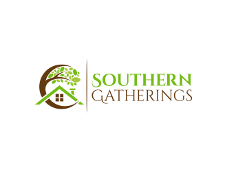 Southern Gatherings logo design by ubai popi
