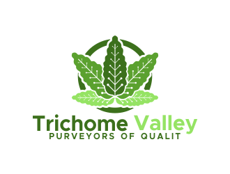 Trichome Valley logo design by Akli