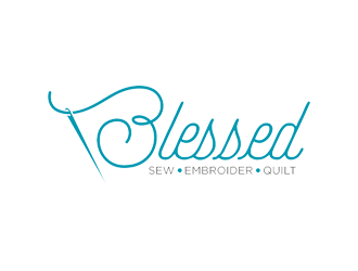 Blessed logo design by zeta
