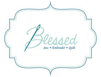 Blessed logo design by ManishKoli
