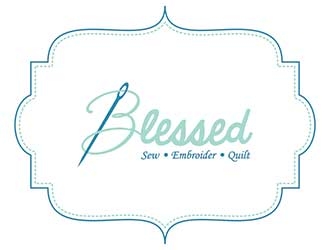 Blessed logo design by ManishKoli